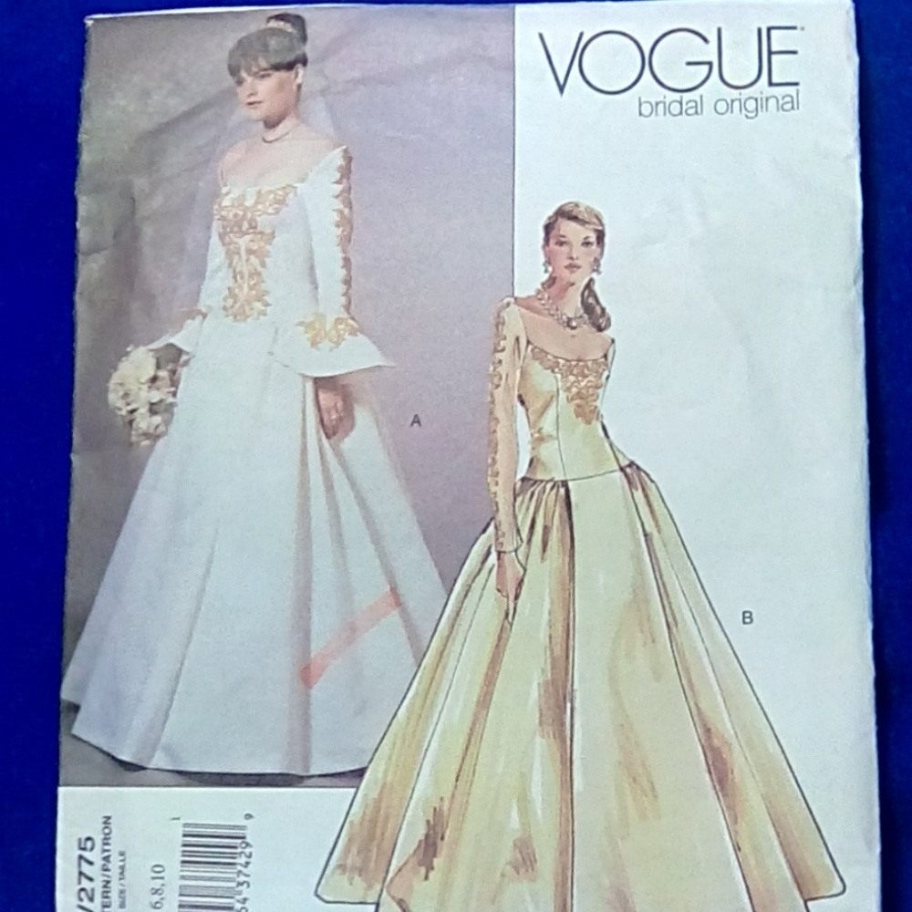VOGUE Bridal Wedding Dress Size 6-8-10